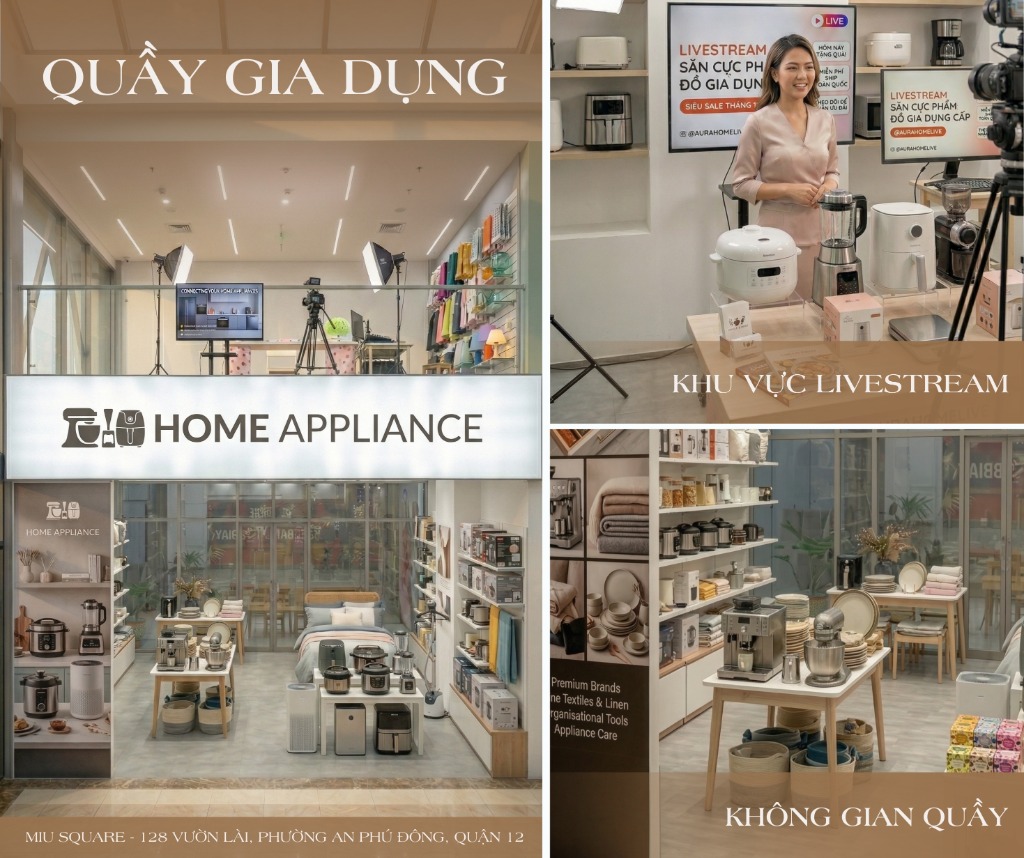 Quầy Gia Dụng Miu Square